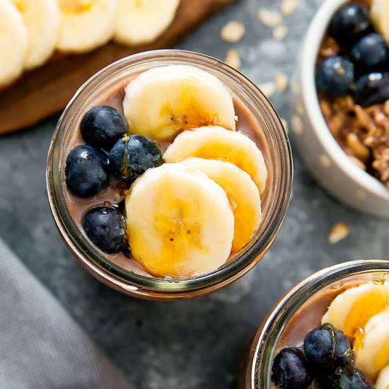 Chocolate Overnight Oats
