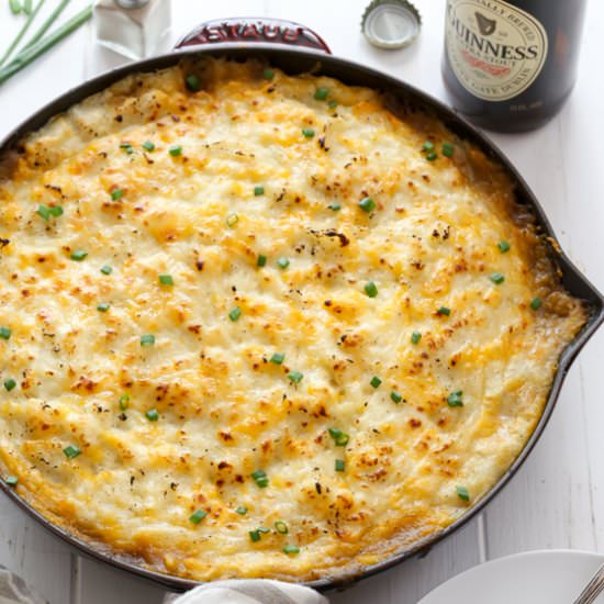 Guinness beef shepherd’s pie