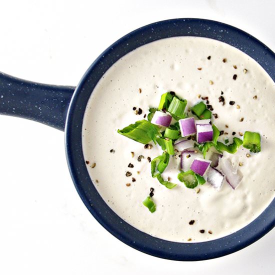 Dairy-Free Cashew Alfredo Sauce