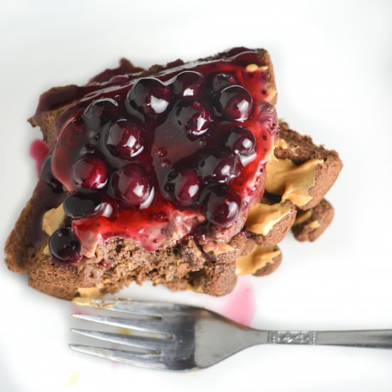 Chocolate Waffles for Two