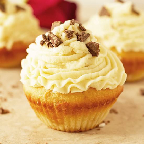 White Chocolate Cupcakes