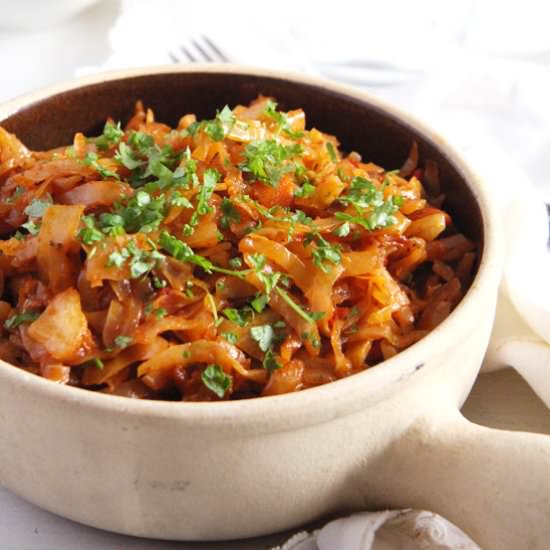 Romanian Stewed Cabbage