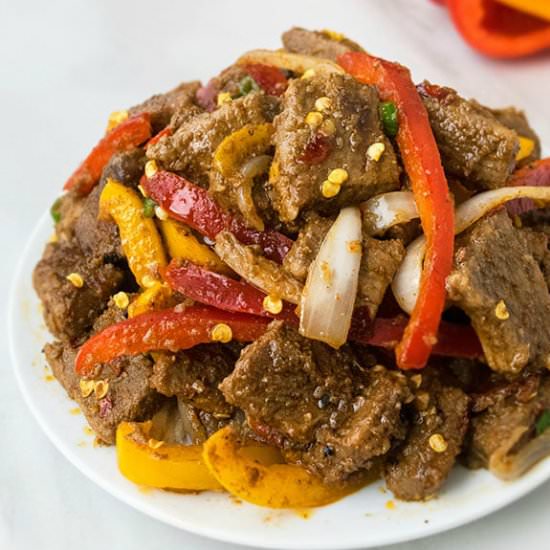 Spicy Beef Stir Fry
