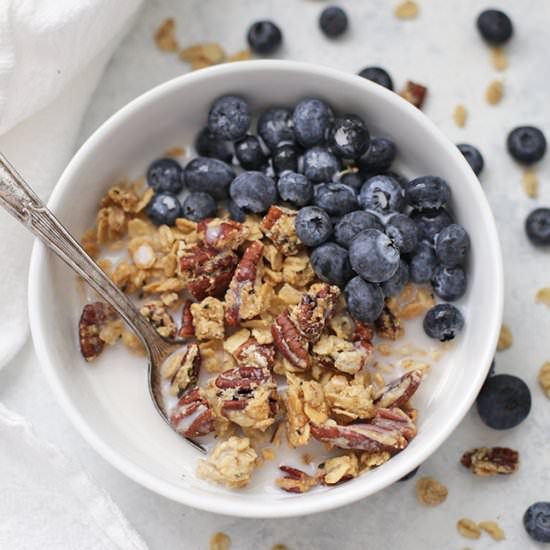 Maple Pecan Granola