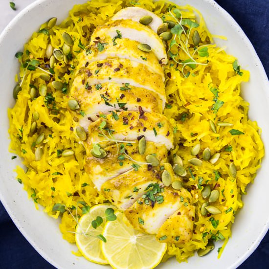 Curried Chicken & Spaghetti Squash