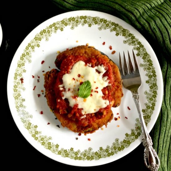Homemade Eggplant Parmesan