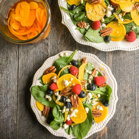 Pickled Beet & Gorgonzola Salad