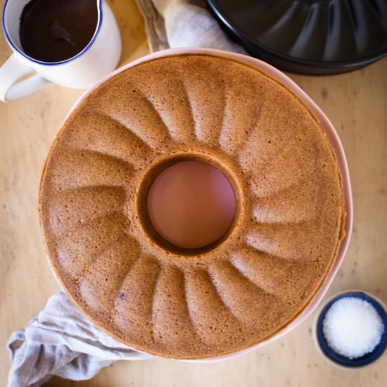 Espresso Bundt & Sea Salt Ganache