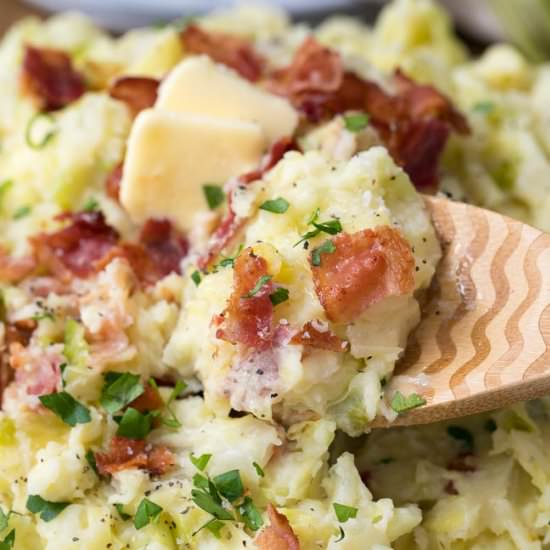 Colcannon (Cabbage and Potatoes)