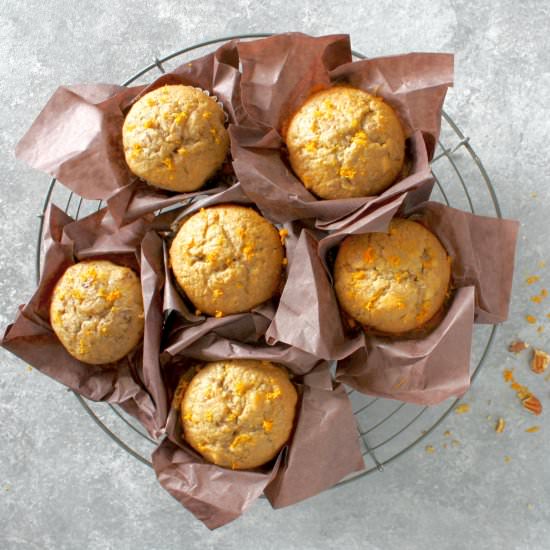 Banana & Walnut Muffins