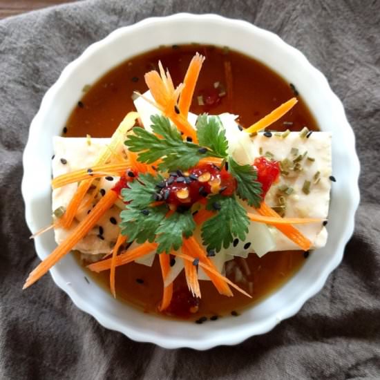 Hiyayakko (Japanese Cold Tofu)