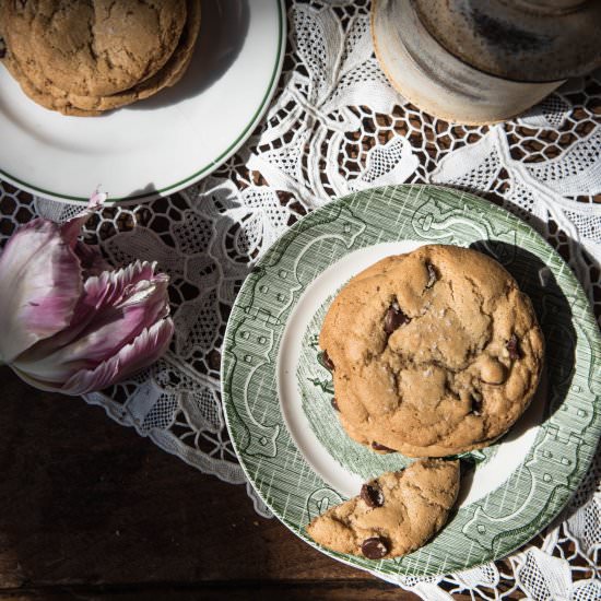 Vegan Chocolate Chip Cookies