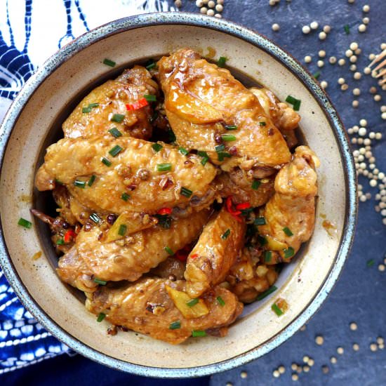 Fuss-free Braised Chicken Wings