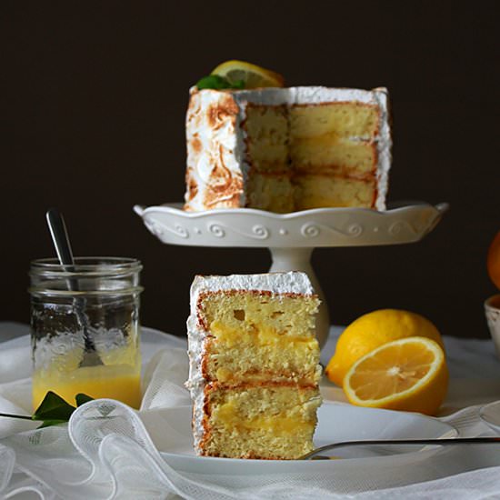 Lemon Curd Cake