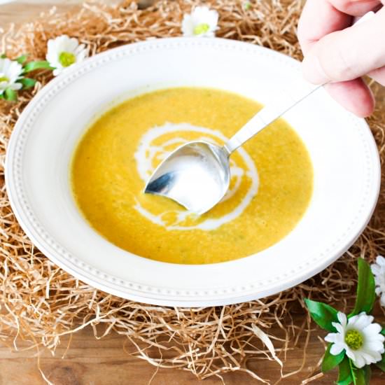 Creamy Sage and Pumpkin Soup