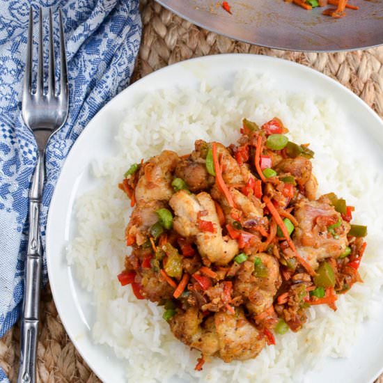 Chinese Salt and Pepper Chicken