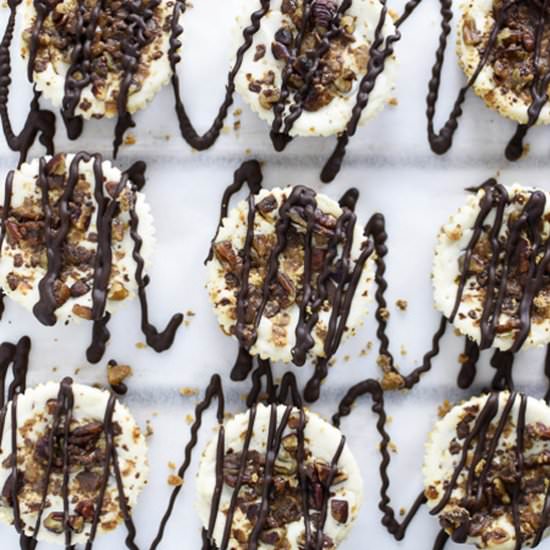 Toffee Pecan Cheesecake Cups