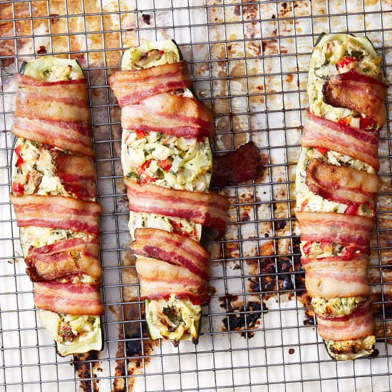 Stuffed Zucchini Boats
