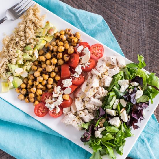 Quinoa Chopped Salad in a Jar