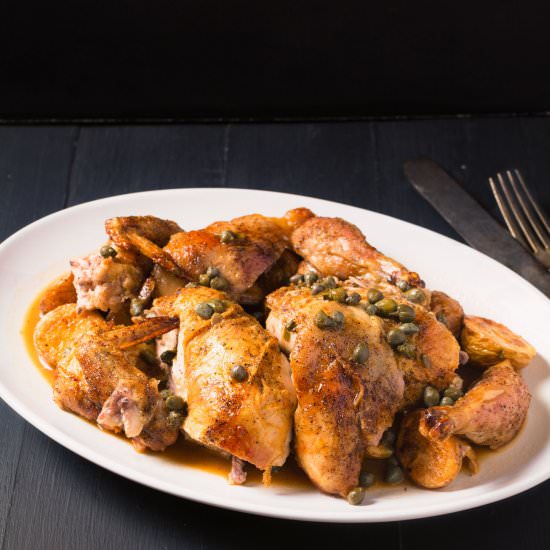 Roast Chicken Piccata
