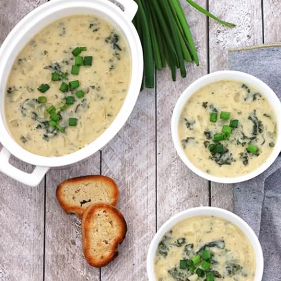 Vegan Colcannon Soup