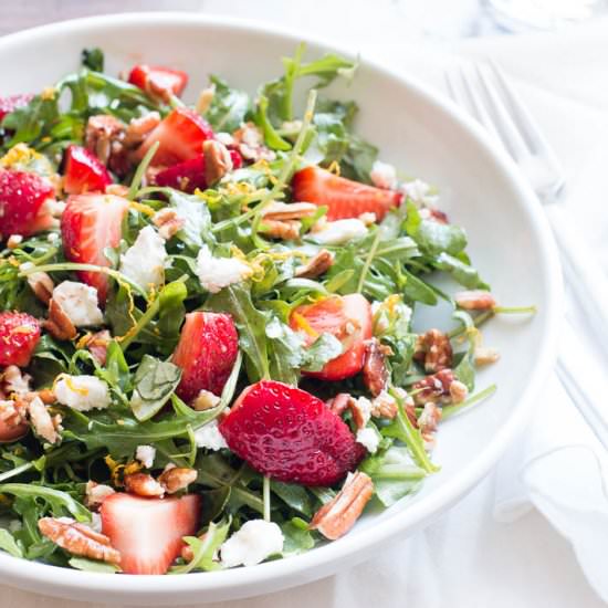 Strawberry & Arugula Salad