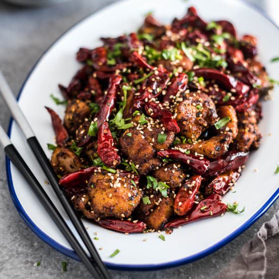 Addictive Sichuan Mala Chicken
