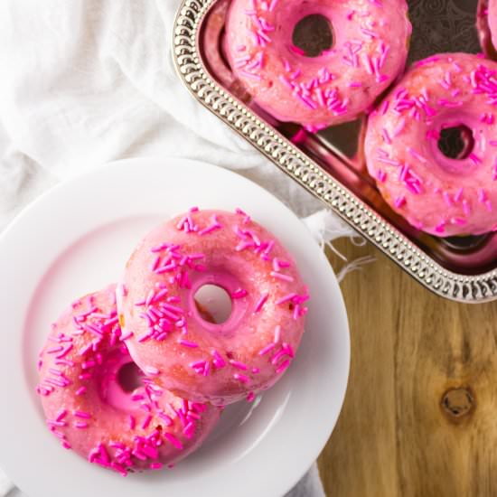 Strawberry Donuts