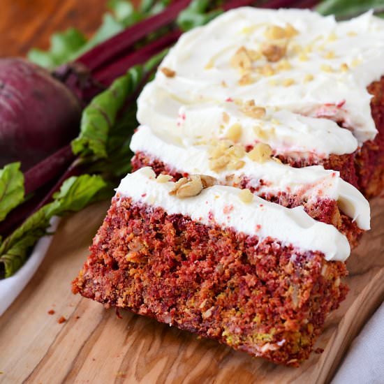 Rustic Beet Cake