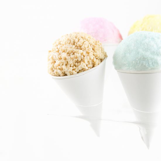 Easy Rice Krispies Snow Cones