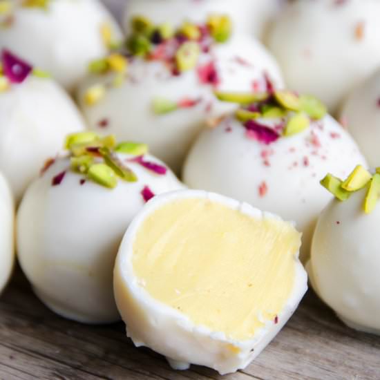 Thandai White Chocolate Truffles