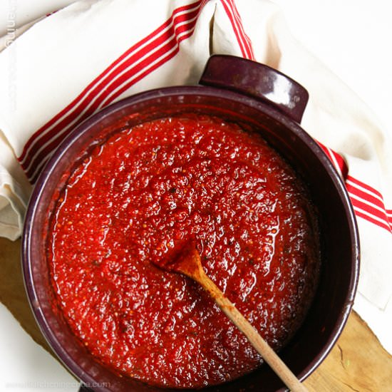 Ketchup Italian Style (Salsa Rubra)