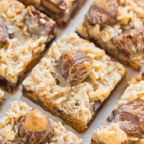 Peanut Butter Seven Layer Bars