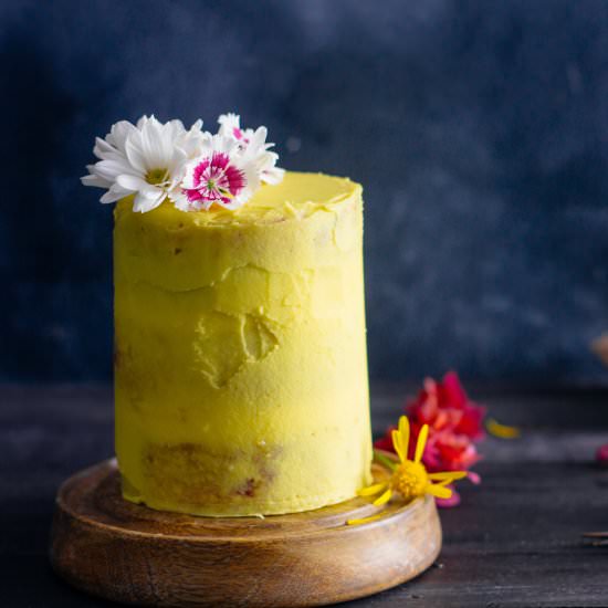 Lemon & Raspberry Cake