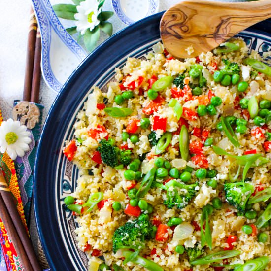 Cauliflower Veggie Fried Rice