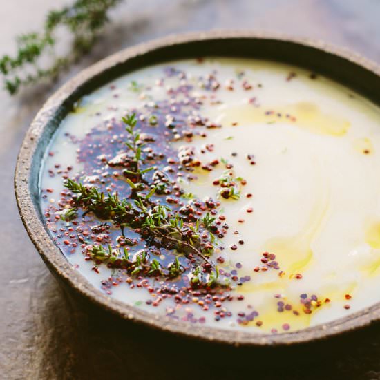 Cauliflower Parsnip Soup