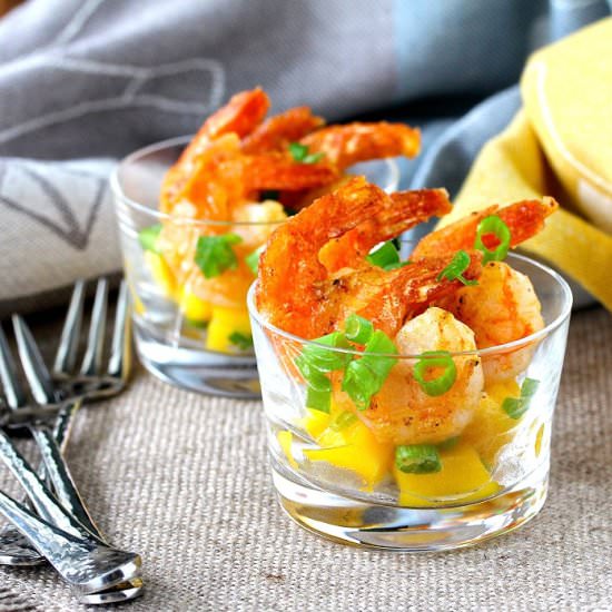 Spicy Citrus & Mango Shrimp