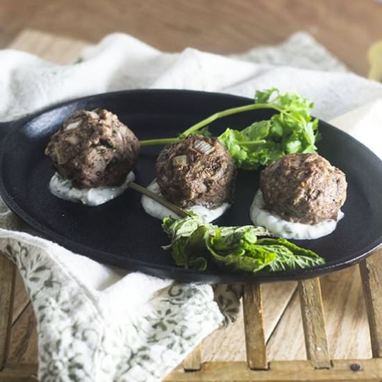 Greek Lamb Meatballs