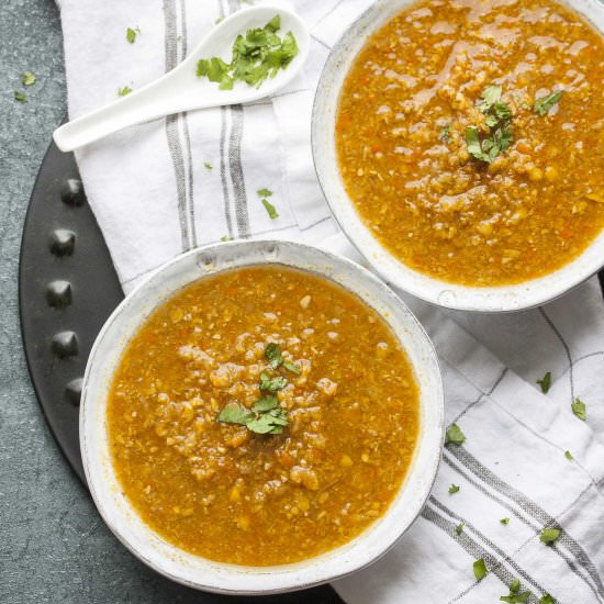 Indo-Chinese Corn Soup