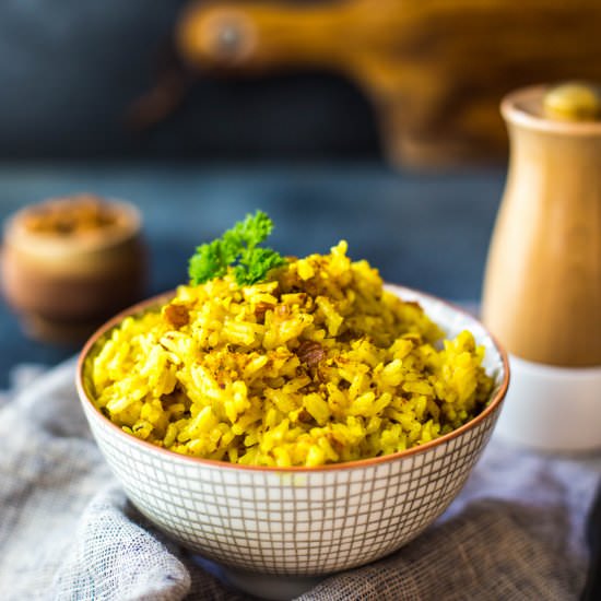 Creamy Coconut Spiced Rice