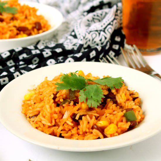 Veg Mexican Fried Rice