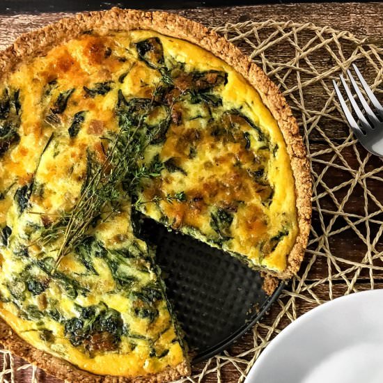 Spinach Quiche