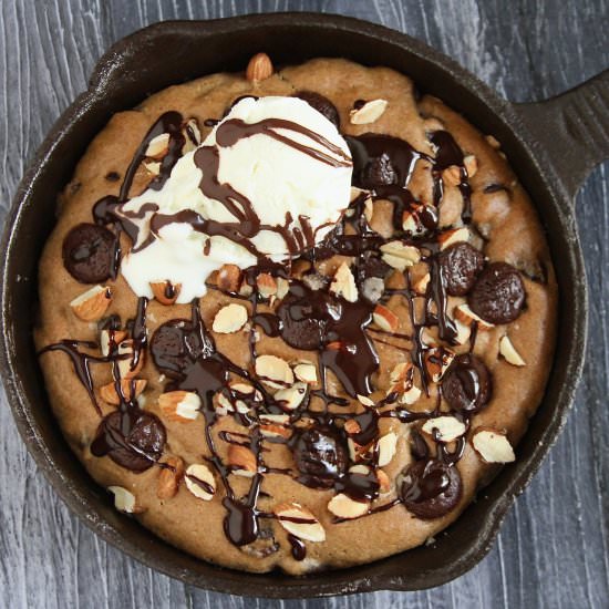 Chocolate Chip Skillet Cookie