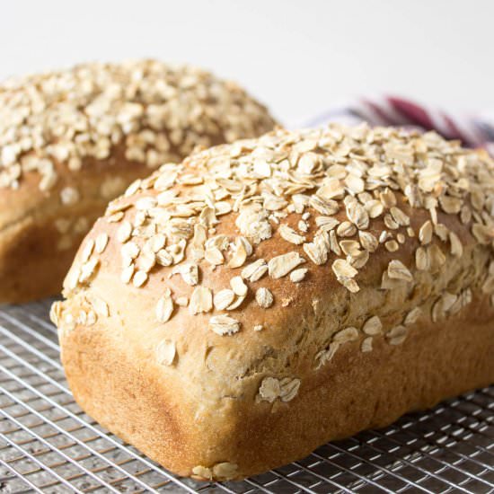 Honey Oat Bread