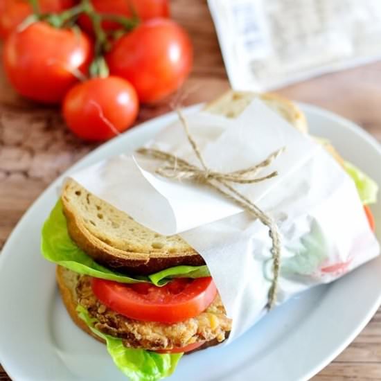 Vegan Gluten-free Sandwich