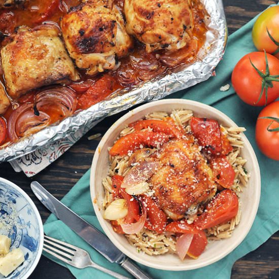 Sheet Pan Paprika Chicken