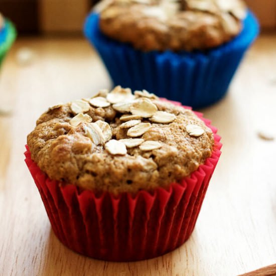 Bangin’ Banana Muffins