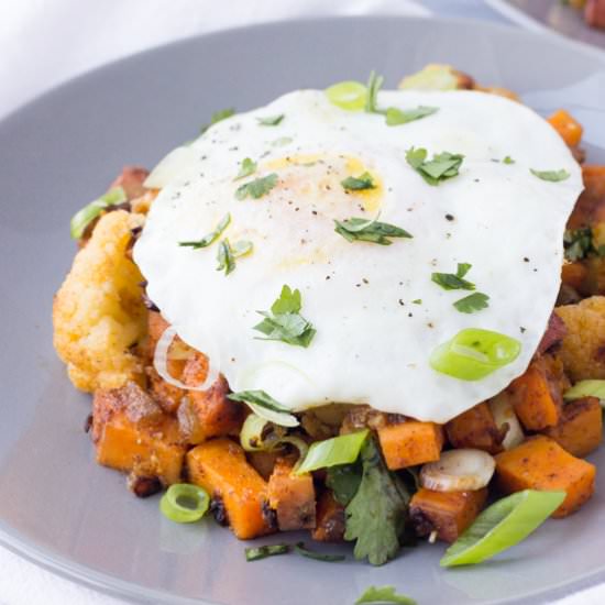 Southwest Cauliflower Hash