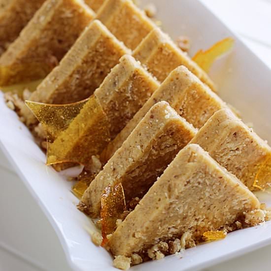 Caramel Walnut Slice