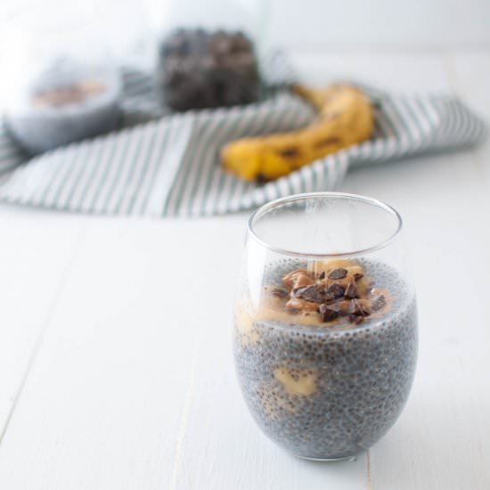 Chunky Monkey Chia Pudding